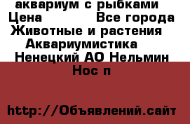 аквариум с рыбками › Цена ­ 1 000 - Все города Животные и растения » Аквариумистика   . Ненецкий АО,Нельмин Нос п.